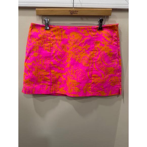 Lilly Pulitzer January Pop Pink Seaesta Skort - Picture 1 of 4